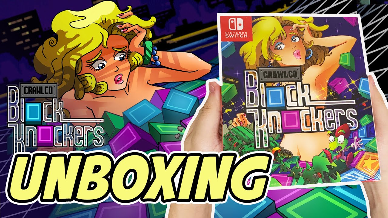 Crawlco Block Knockers (Nintendo Switch) Unboxing - YouTube