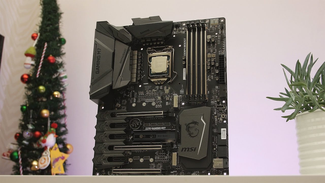 MSI GAMING M7 Z270 Motherboard Review and 7700k Overclocking