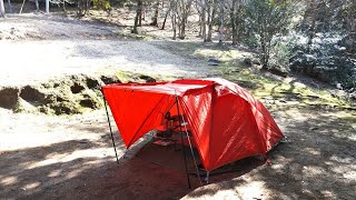 テンゲルコンパクトライトでソロキャンプ【テンマク】【昭和の森