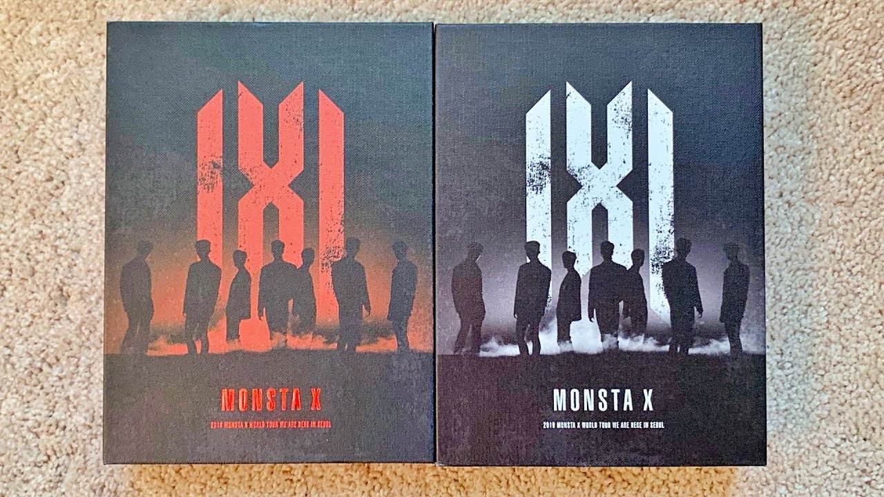 ♥️🖤A Historic Unboxing of Monsta X 몬스타엑스 We Are Here DVD +