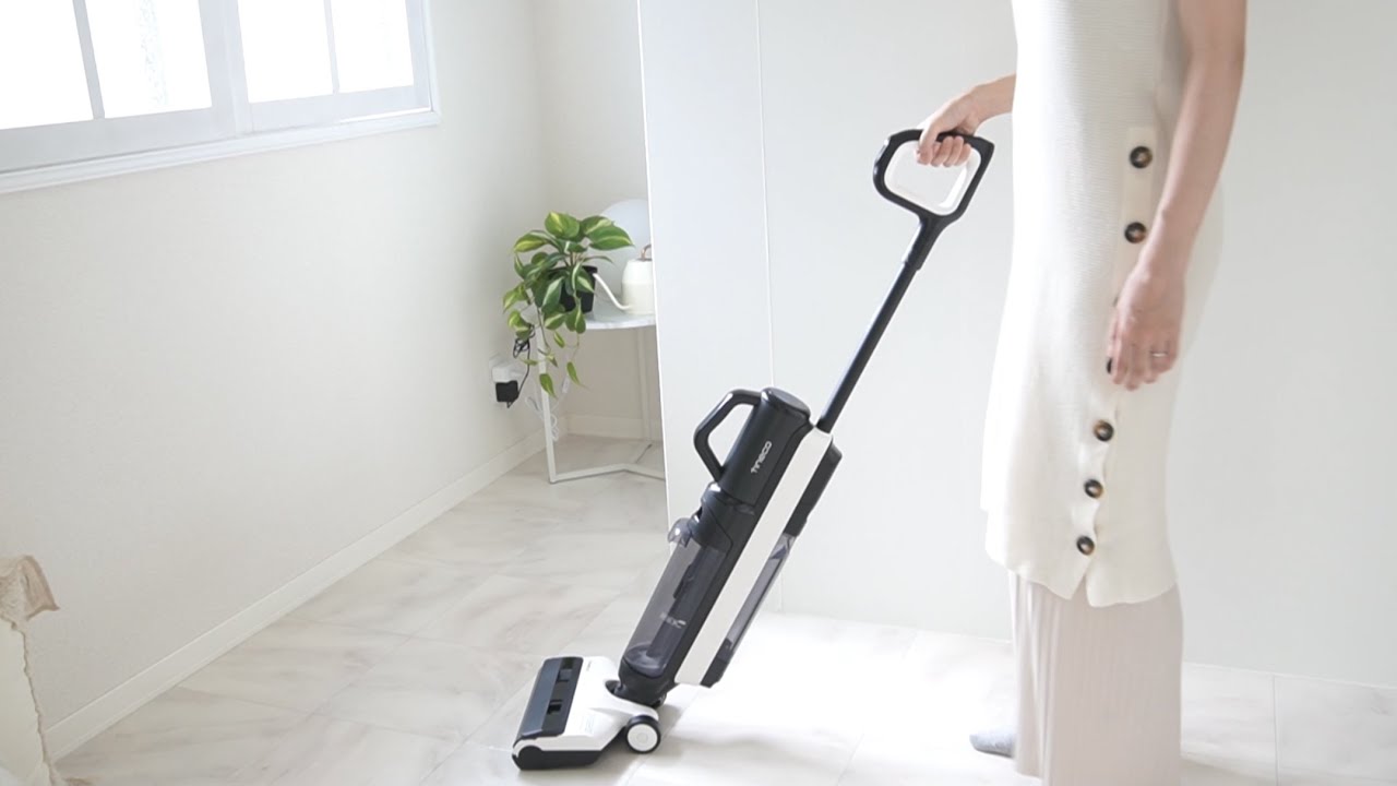 暮らしのVlog】水拭きが同時にできる掃除機「Floor One S5 Combo」で