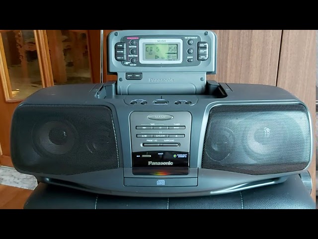 Panasonic rx-dt07 meets Panasonic rx-ds45! (speakers replaced