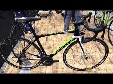 2016 Giant TCR Advanced 1 Road Bike - Walkaround - 2016 Salon Velo