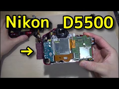 分解・修理】 Nikon D5500 内蔵ストロボがポップアップしない不具合