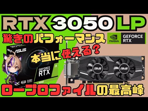 緊急購入】補助電源不要！RTX 3050 6GB LPモデルを即買いした理由