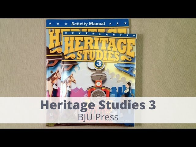 Heritage Studies 3 from BJU Press - YouTube