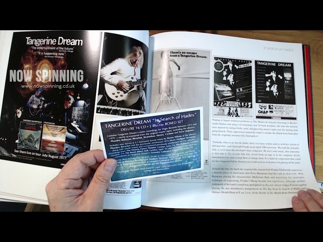 Tangerine Dream : In Search of Hades : Box Set : 2019 - Video