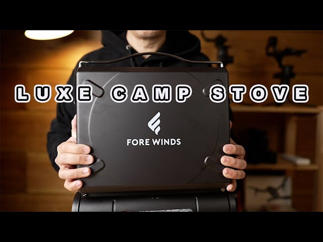 FORE WINDS LUXE CAMP STOVE アウトドアで使えるカセットコンロ - YouTube