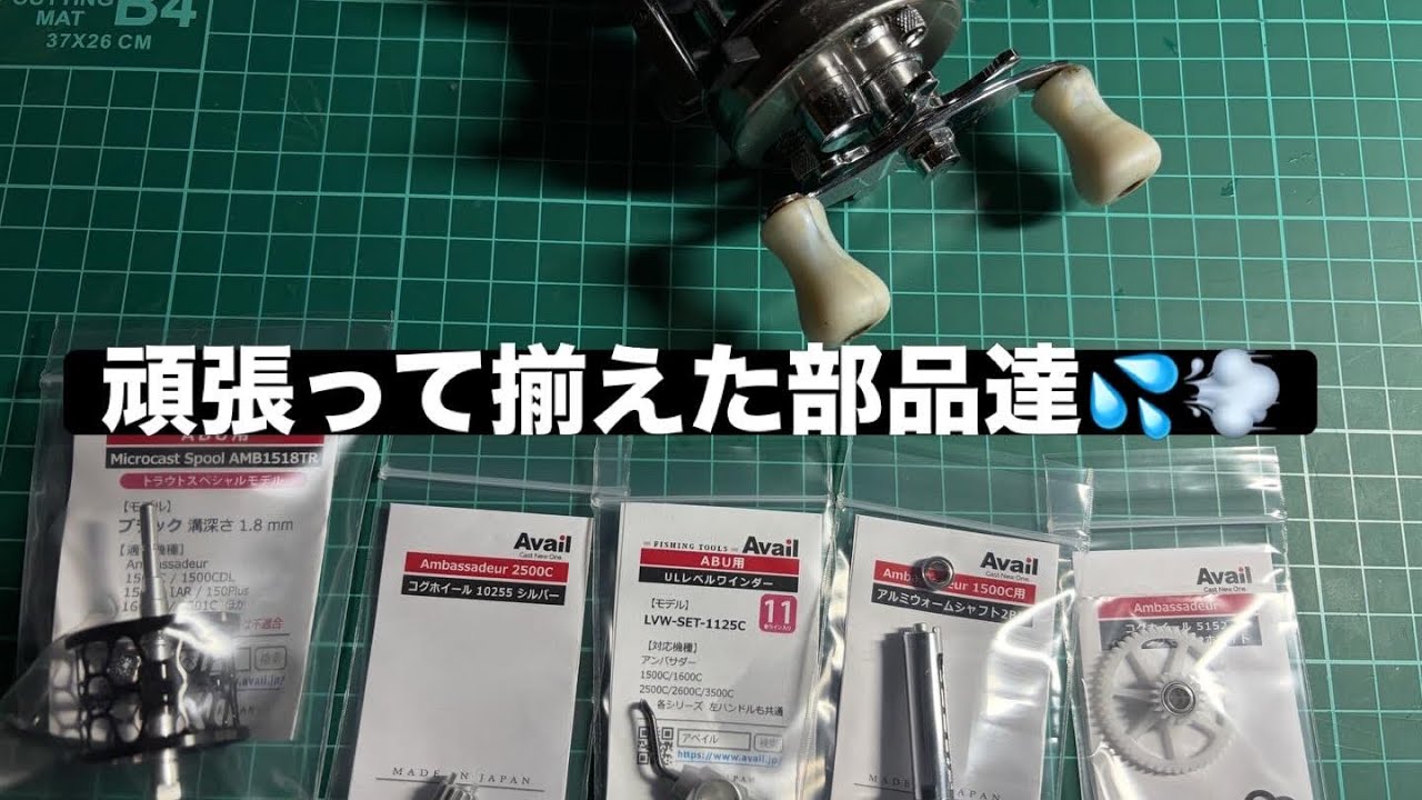 ABU Ambassador 1500C Avail Custom Test Shot #shorts - YouTube