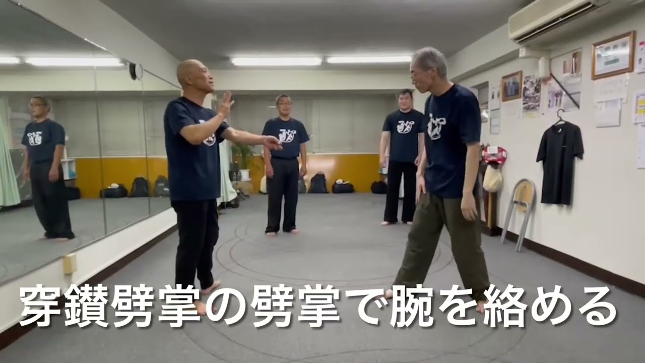 通背拳・虚歩スワイショウと白猿献花 - YouTube