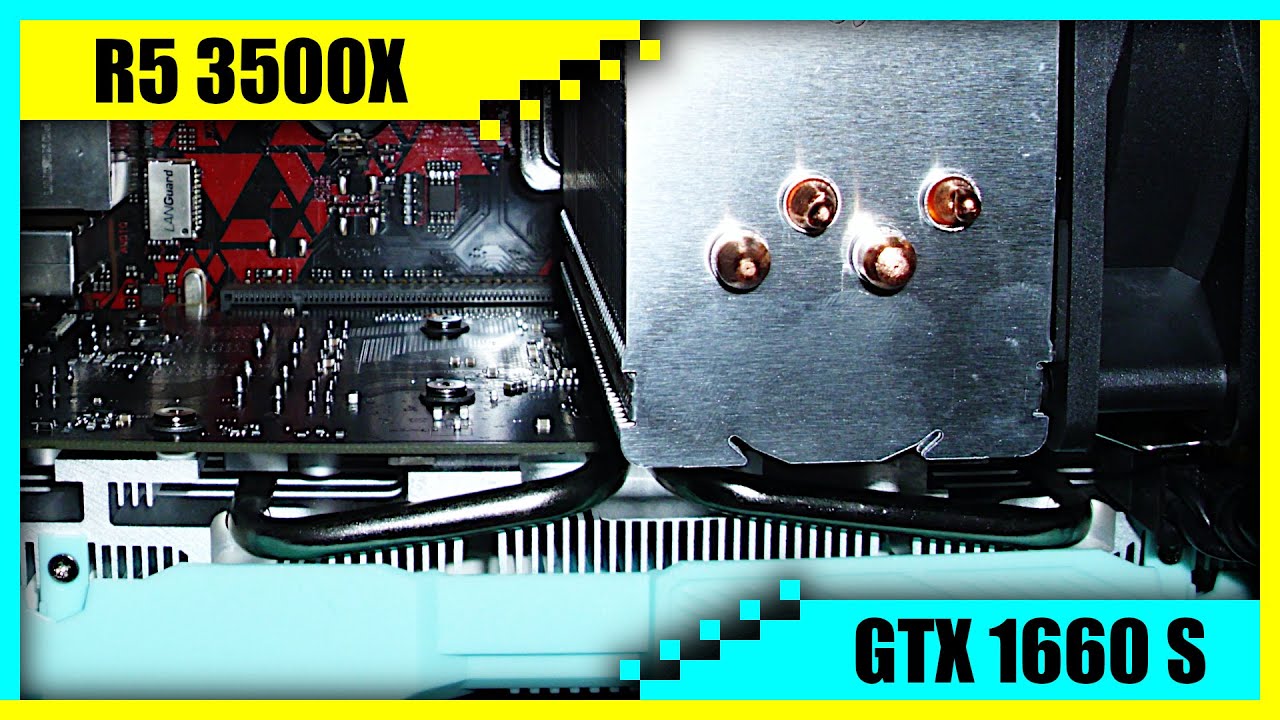 Ryzen 5 3500X + GTX 1660 SUPER Gaming PC in 2022 | Tested in 8