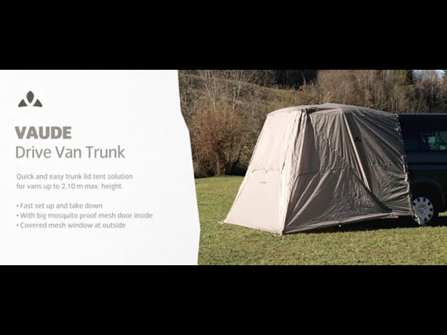 Instruction Manual Drive Van Trunk | VAUDE - YouTube
