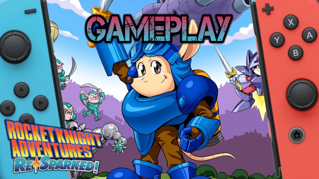 Rocket Knight Adventures: Re-Sparked | Nintendo Switch Gameplay