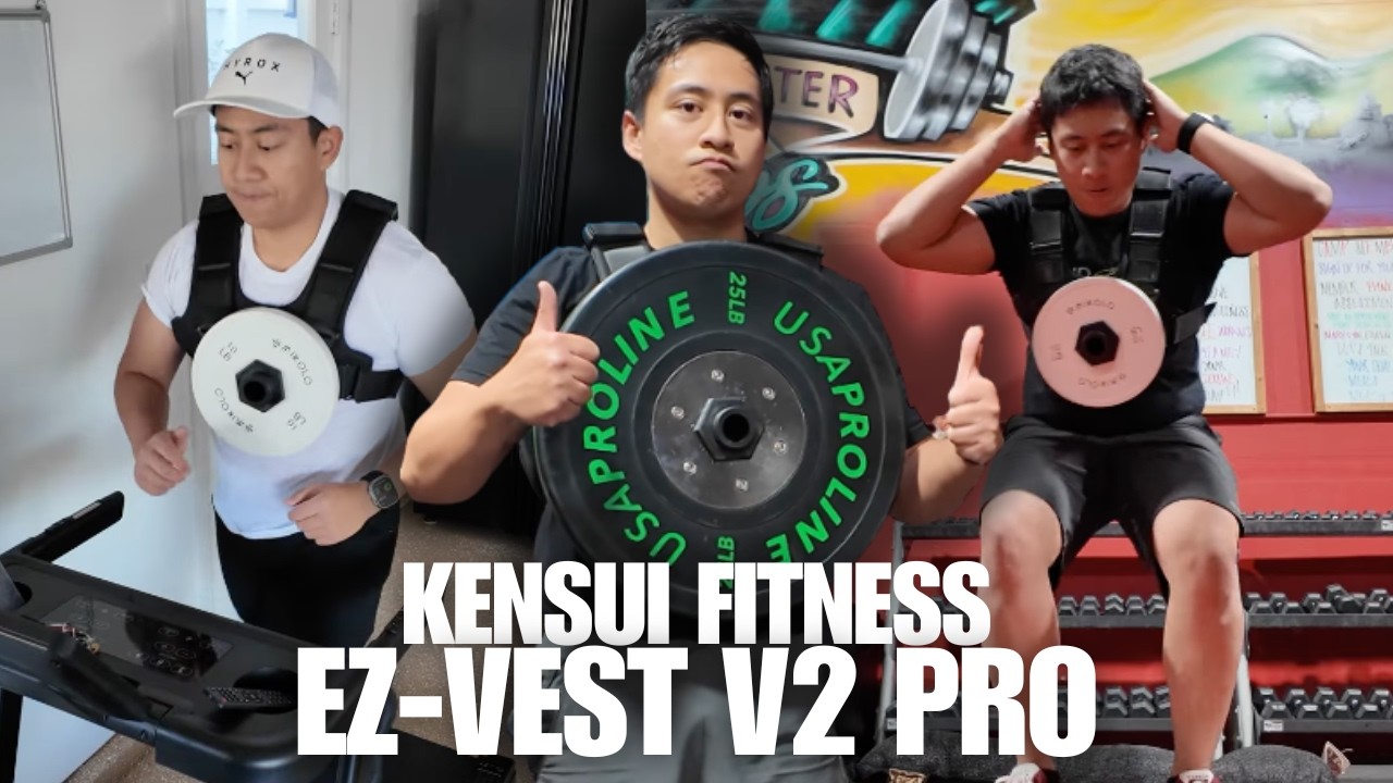 Kensui Fitness EZ Vest V2 Pro Review (WEIGHTED VEST THAT USES