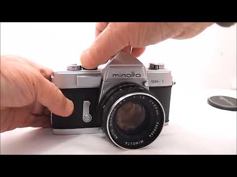 minolta SR-1クラシックカメラ操作 - YouTube