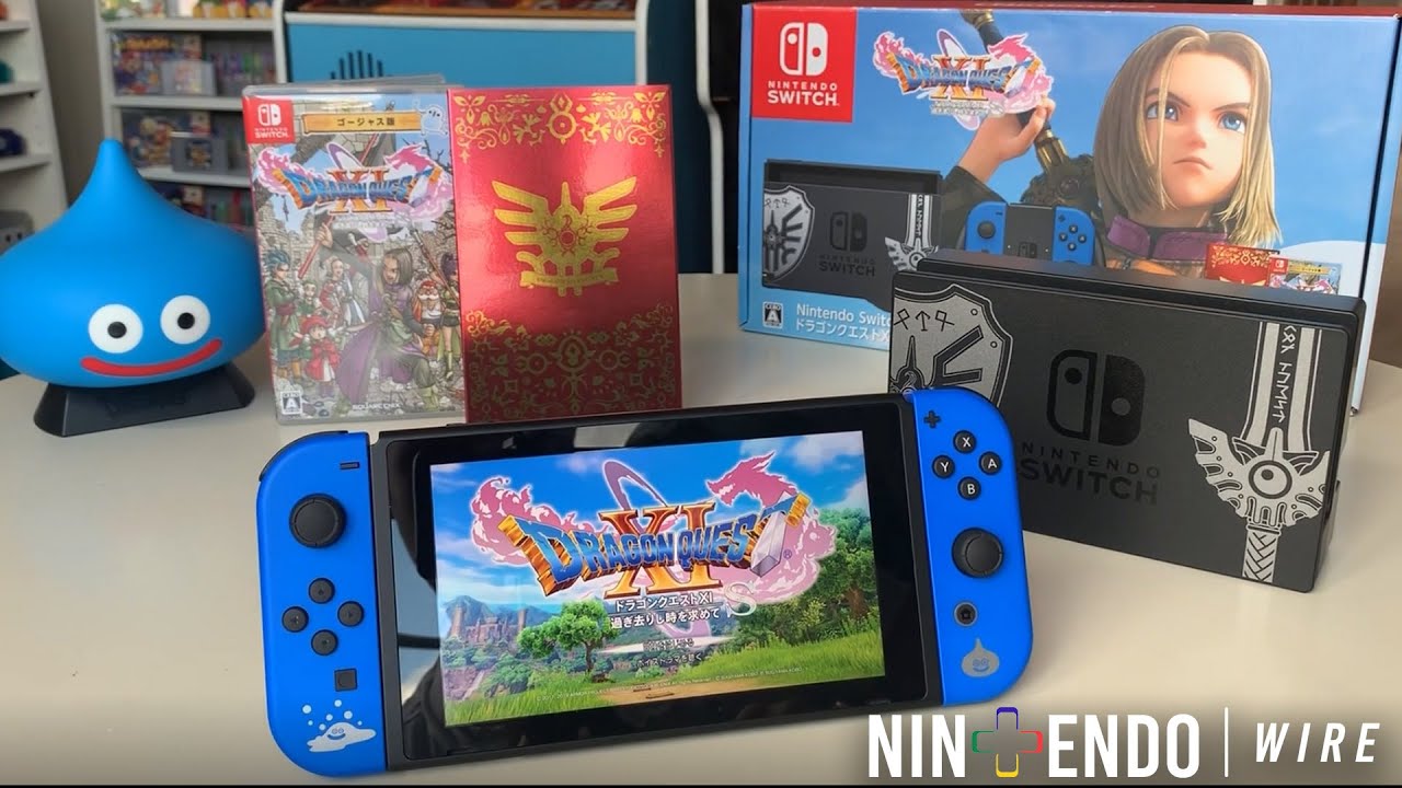 Dragon Quest XI: Nintendo Switch Special Edition Unboxing - YouTube