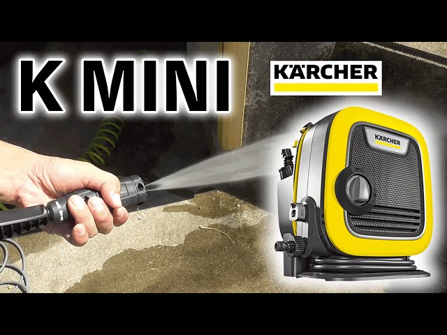 ケルヒャー】K MINI 買ってみたので手短にレビュー - YouTube