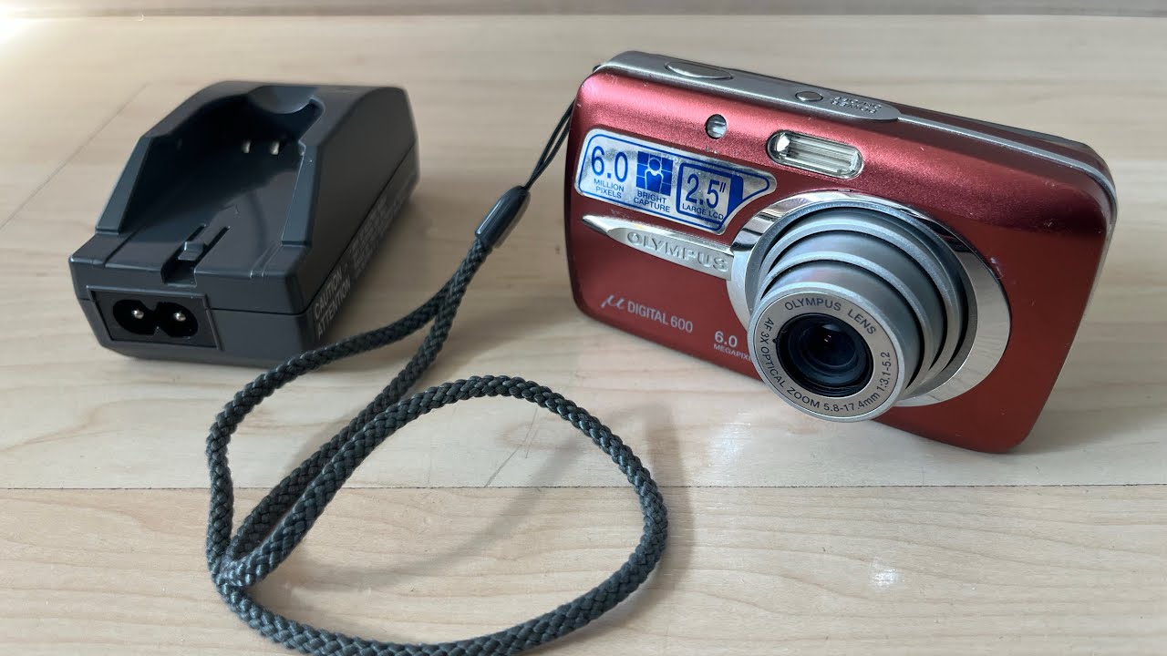 OLYMPUS μ [ mju: ] DIGITAL 600 Digital Camera - YouTube