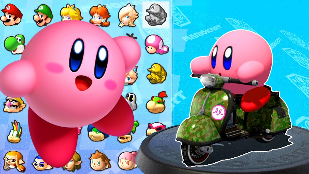 マリオカート8デラックス】シェルカップ＆フルーツカップのカービィ