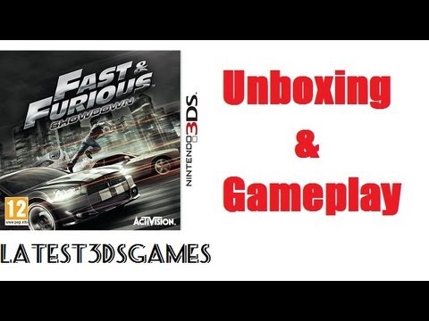Fast & Furious Showdown Nintendo 3DS Unboxing & Gameplay - YouTube