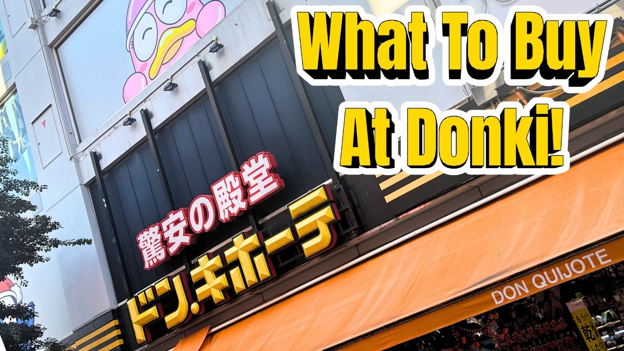 Donki Must-Buy Travel Goods in Japan - YouTube