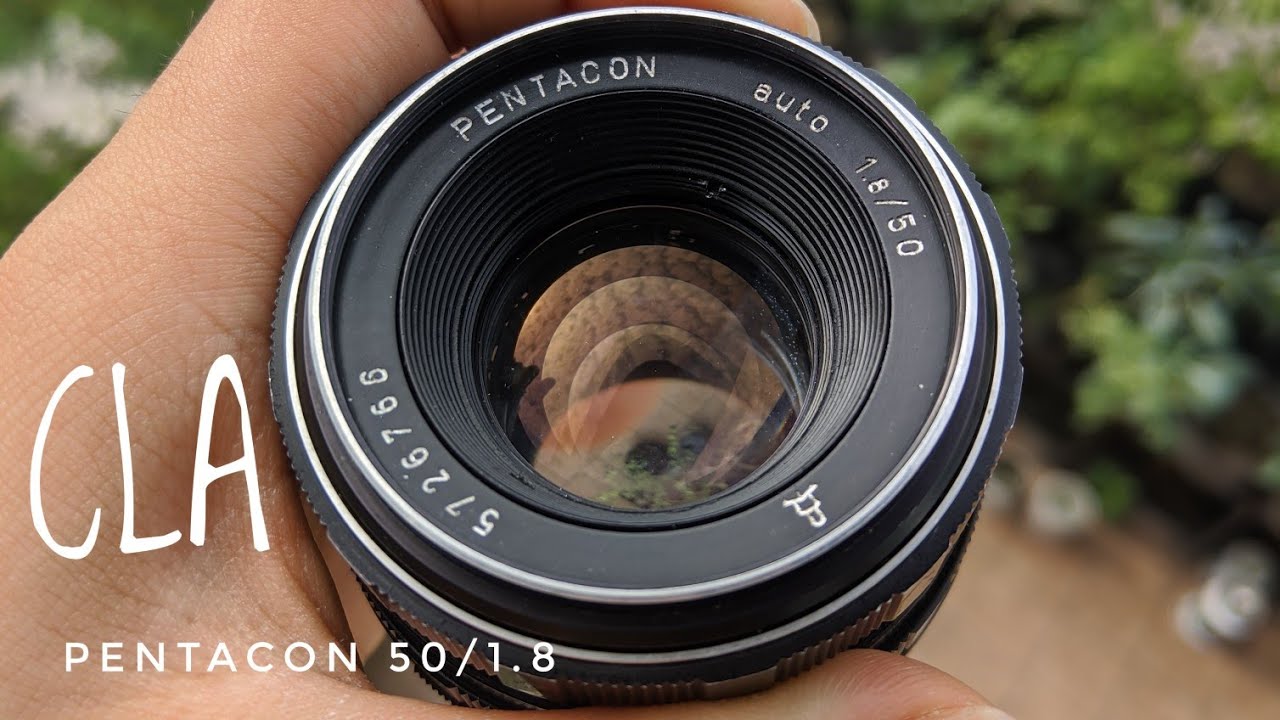 Pentacon/Meyer 50mm f1.8 Zebra Fungi CLA Cleaning (M42 Mount