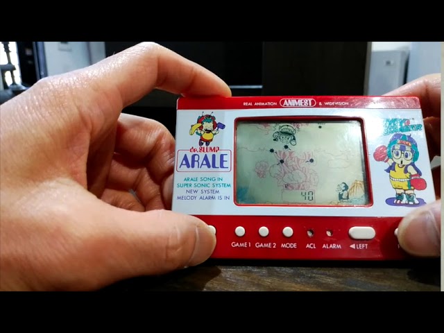 ほよよ！ここが凄い！アラレちゃんゲームウォッチ（1980年代 1990年代