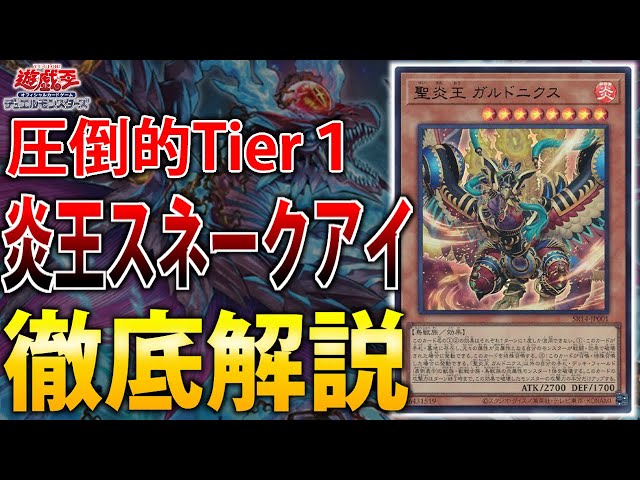 遊戯王OCG】今期最強デッキ！炎王スネークアイを徹底解説【デッキ解説