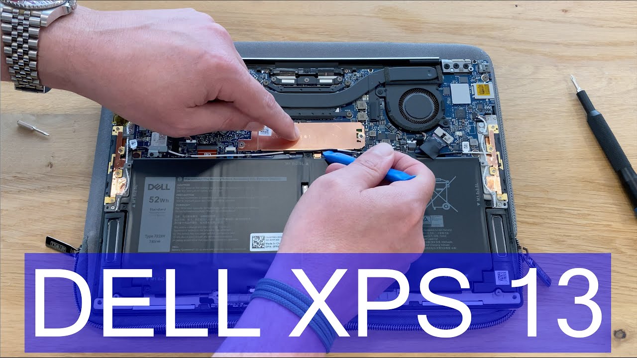 DELL XPS 13 (9300) 2020 SSD Replacement (Upgrade) - YouTube