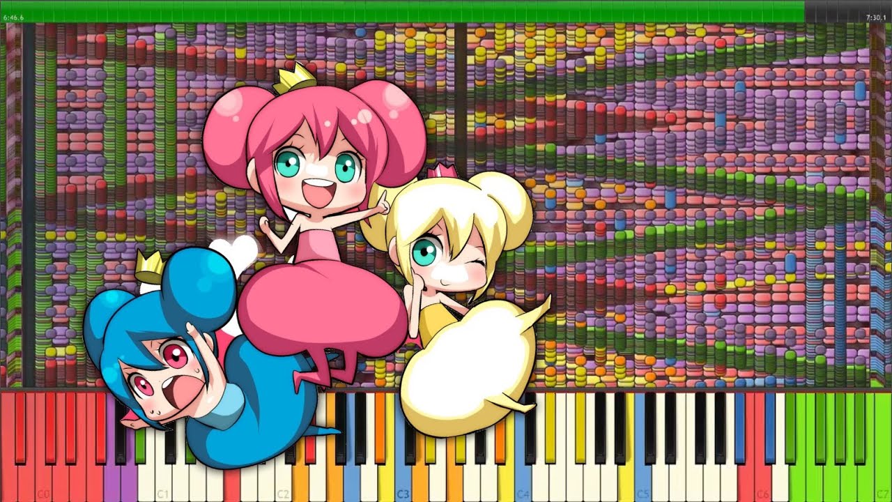 Synthesia: Beatmania IIDX - Smooooch ・∀・| 300,000+ Notes | Kors