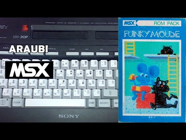 Funky Mouse (Zap, 1984) MSX [707] Walkthrough - YouTube