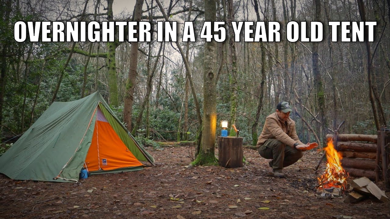 This tent is over 40 years old - vintage Vango force 10 retro tent