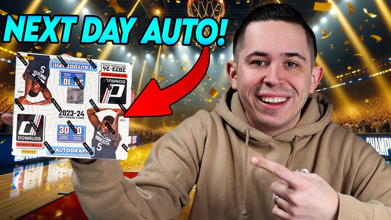 Chasing NEXT DAY AUTOS From Donruss Basketball! 🤯 - YouTube