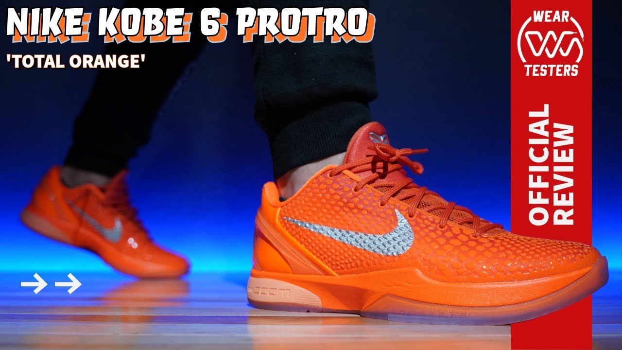 Nike Kobe 6 Protro Total Orange - YouTube