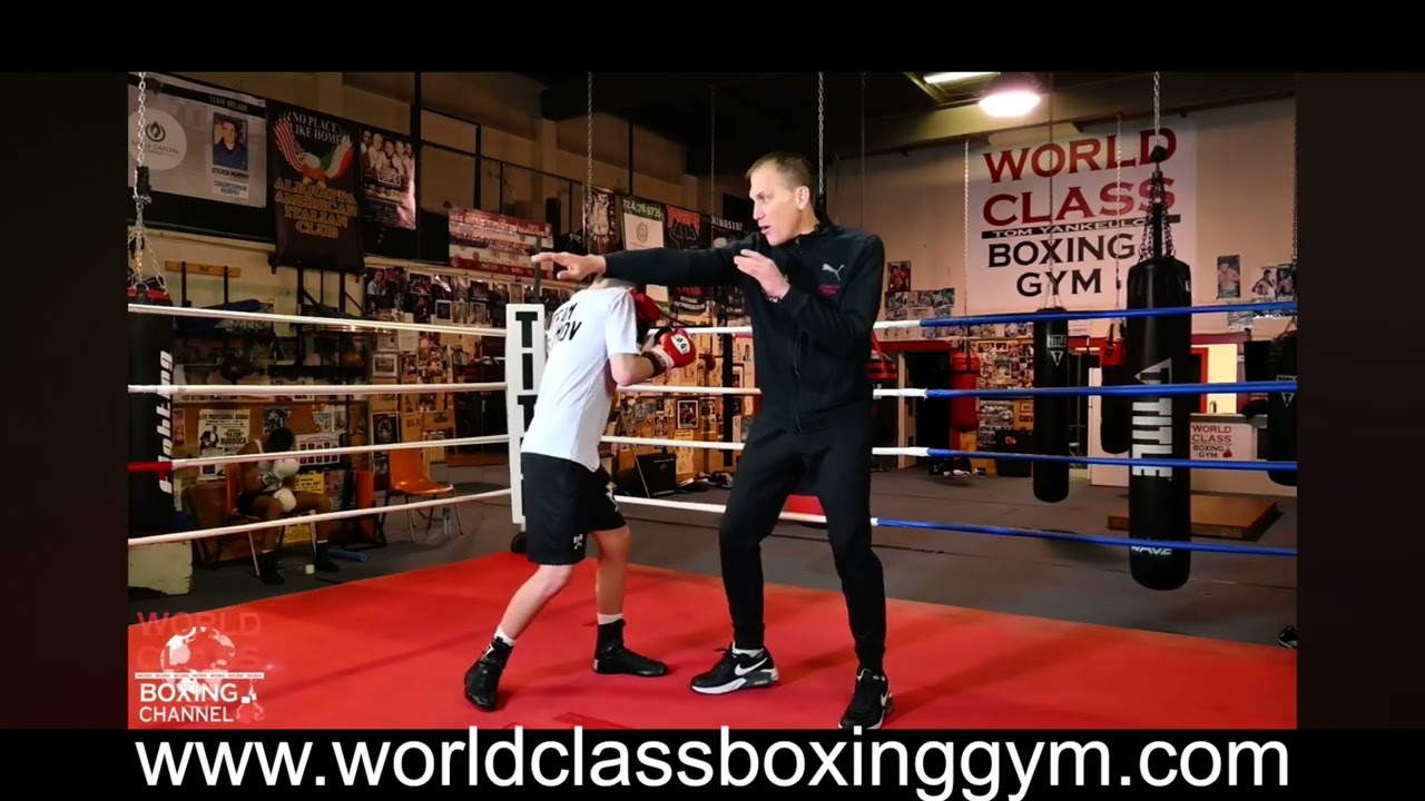 The art of parrying a southpaw's jab with your lead left hand