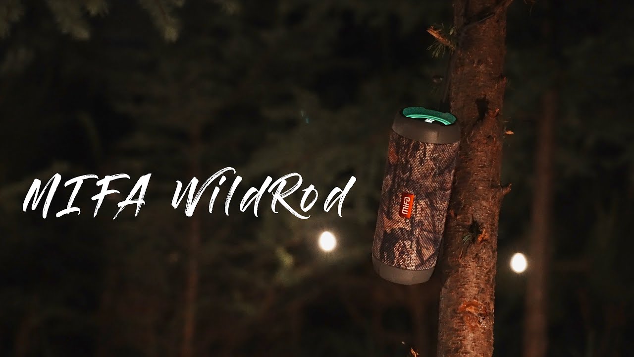防水・防塵・耐落下性能のアウトドアスピーカー【MIFA WildRod】 - YouTube