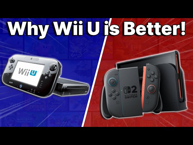 Why The Wii U Is BETTER Than Nintendo Switch 2! - YouTube