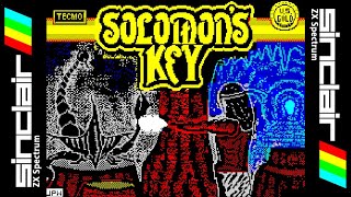 SOLOMON'S KEY (1987) Walkthrough, ZX Spectrum - YouTube