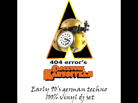 Clockwork Kartoffeln : Early 90s german techno 2 hour vinyl dj set