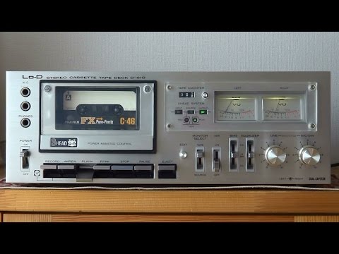 Old But Cool Vintage Audio / Hitachi Lo-D Cassette Deck D-610
