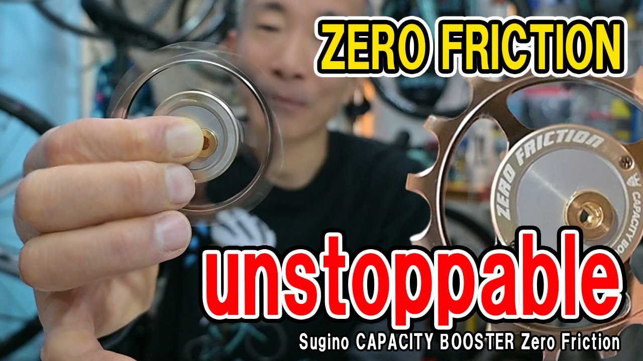 Zero friction?! It won't stop! An incredibly big pulley has