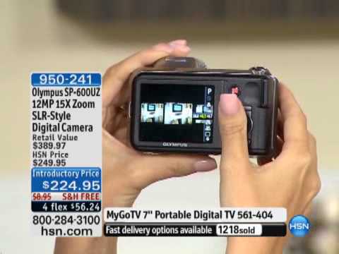 Olympus SP-600UZ 12MP 15X Zoom SLR-Style Digital Camera - YouTube