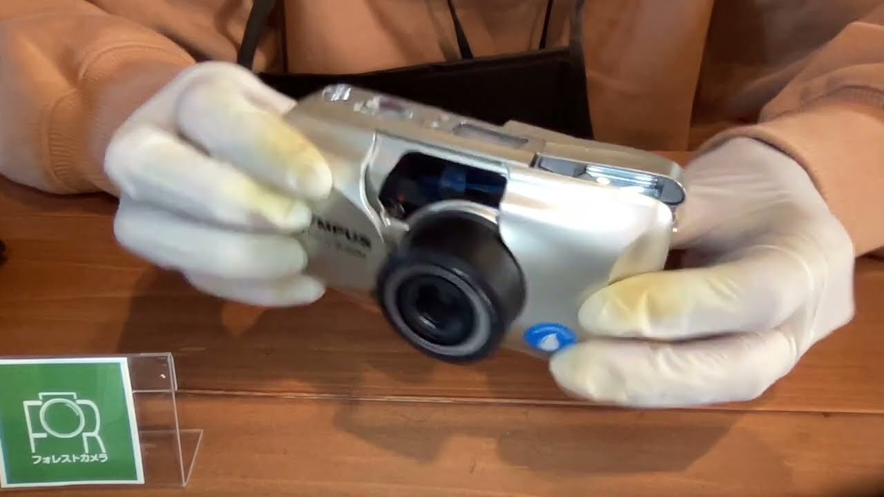 超簡単]フィルムコンパクトカメラの使い方 OLYMPUS μ[mju]-II ZOOM