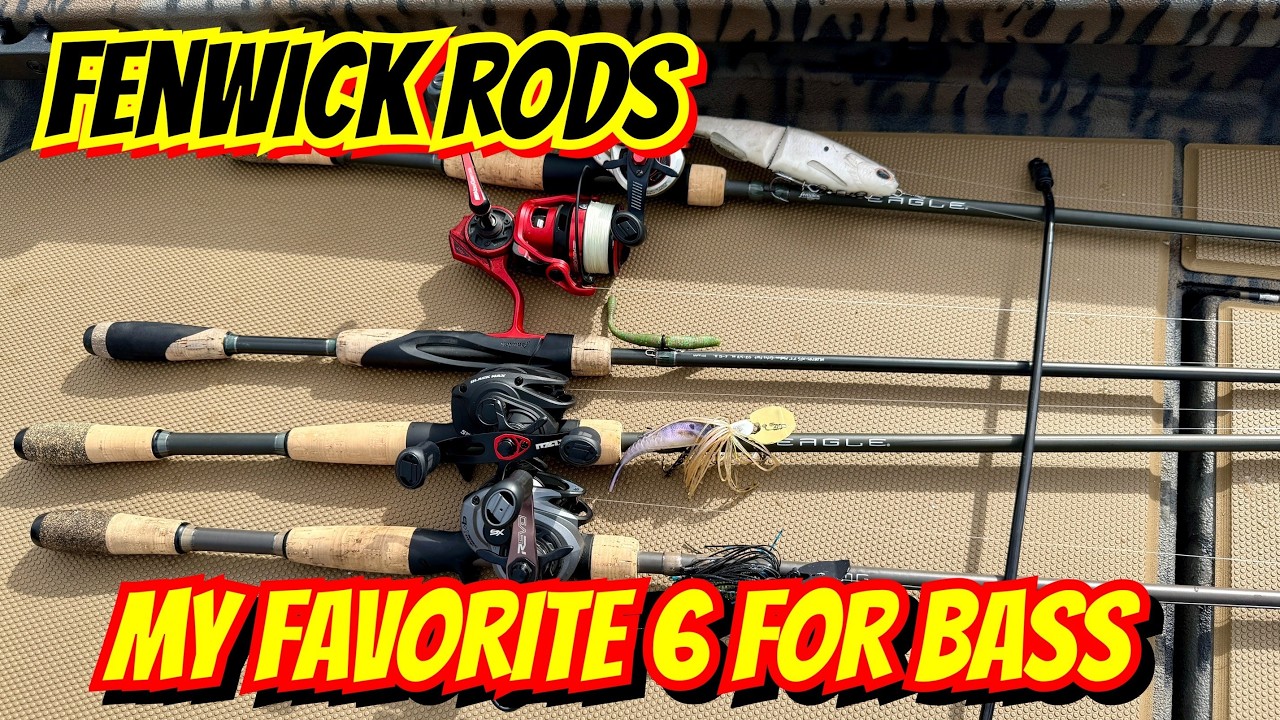 My 6 Favorite Fenwick Rods: Which Rod for Bass Fishing - YouTube
