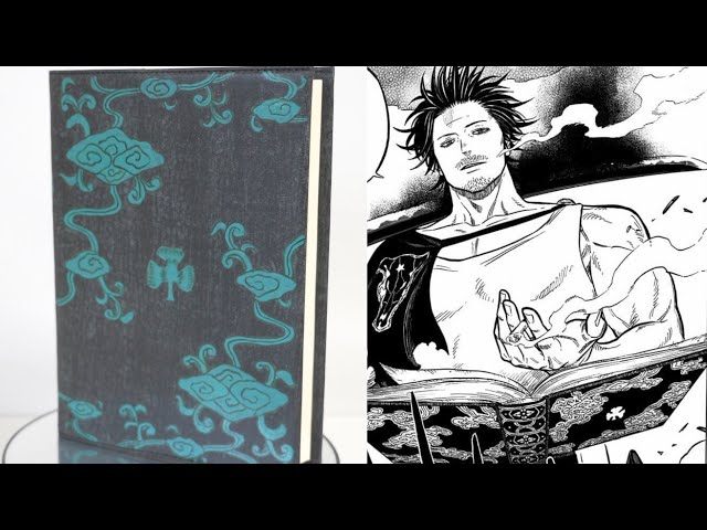 ヤミ団長のグリモワールを本格革加工で再現！【ブラッククローバー