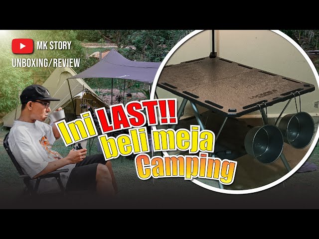 Unboxing the Takibi My Table From Snowpeak & Install Lockfield