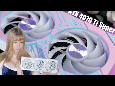 Palit NVIDIA RTX 4070 Ti Super GamingPro OC White Review - YouTube