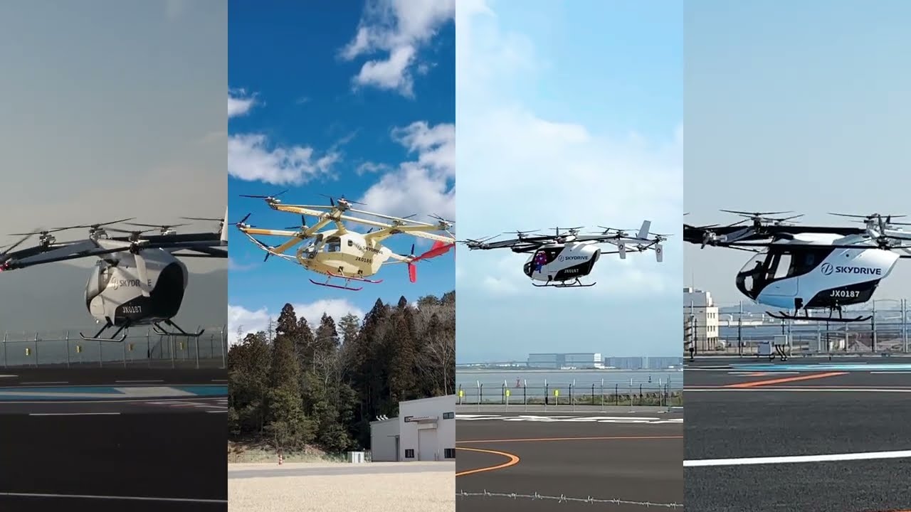 SkyDrive】 in Motion: Testing Across Japan's Diverse Landscapes