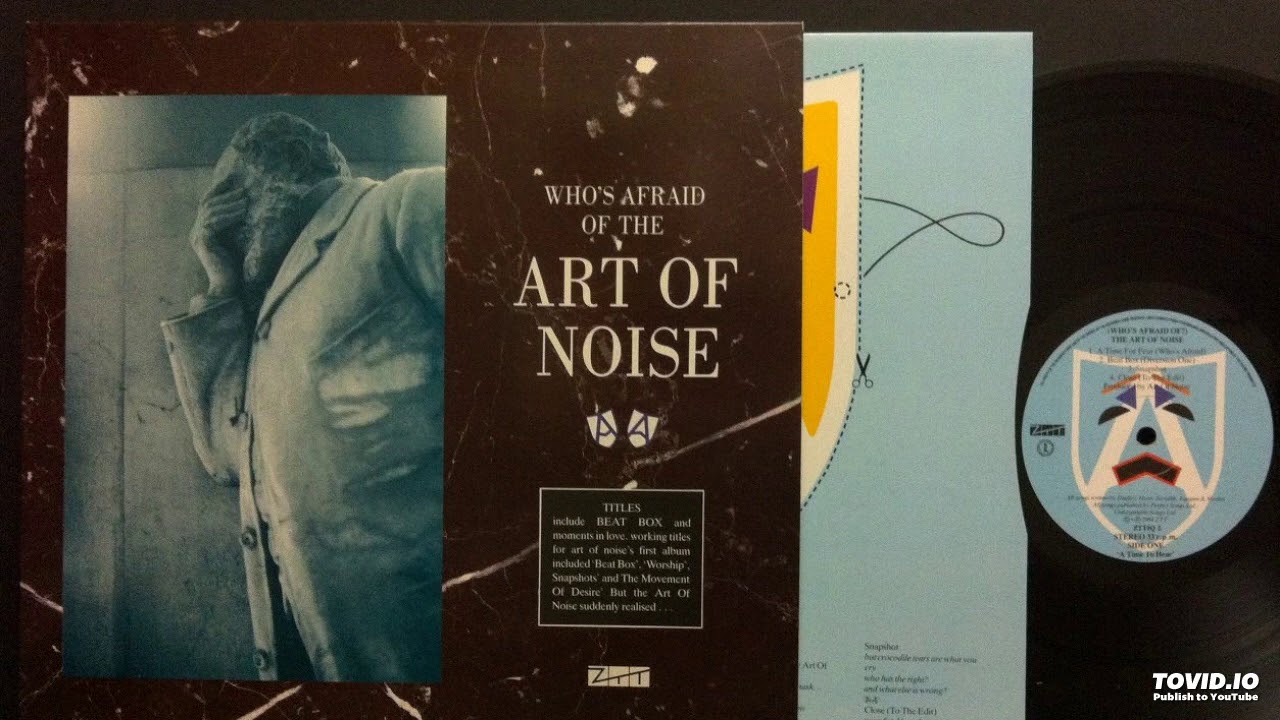 Art of Noise - Paranoimia (Feat. Max Headroom) Extended Remix