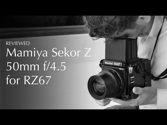 Mamiya Sekor Z 50mm f/4.5 Lens Review - YouTube